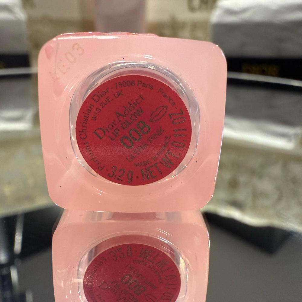 Dior Addict Lip Glow 008 Ultra Pink-NWOB - Picture 3 of 3